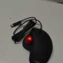 Nulea M509 Trackball Mouse Wired, Ergonomic Design, Easy Thumb Control, Precise & Smooth Tracking, 2-in-1 Interface (Type A &Type C), Compatible for PC, Laptop, Mac, Windows(Red).