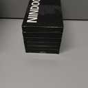 6 x for iPhone 15 Plus Case with Screen Protector,iPhone 15 Plus Black Phone Case Slim for Men,Protector Fundas para and Camera Cover for i Phone 15 Plus Protection.(Black)