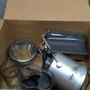 GDOR Powerful 1200W Juicer Machine, 3.2" Wide Chute, Titanium-Enhanced Blade, Heavy-Duty Copper Motor, Dual Speed Centrifugal Juice Extractor, BPA-Free, Silver