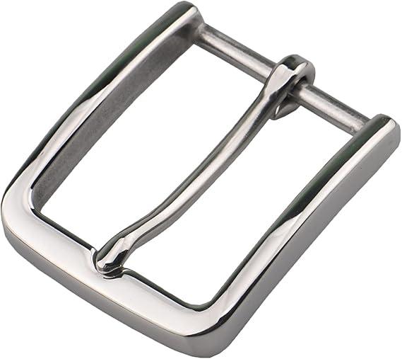 SENWA Men's Replacement Metal Buckle Square Pin Buckle Durable 2 x 2.5 In