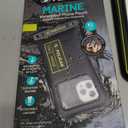 Pelican Marine - IP68 Waterproof Phone Pouch (XL Size) Floating Waterproof Phone Case - Beach Cruise Ship Travel Essentials - Works with All Phones - Detachable Lanyard - Black/Hi-Vis Yellow