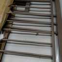 Cumbor 30-46" Baby Gate for Stairs, Auto Close Dog Gate for the House Brown