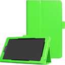 for Amazon Kindle All New Fire 7 SR043KL 7th/9th Generation Smart Cover,Ultra Slim Folio Stand Leather Case Cover with Auto Sleep/Wake Up for Kindle Fire HD7 7" (2017/2019 Release) (Li-Green)