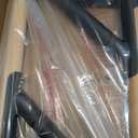 DHT Wood Stall Bar, Swedish Ladder Suspension Trainer with 9 Strategic Rods, for Home, Gym, School and Clinics, Black