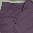 MIULEE Pack of 2 Decorative Outdoor Solid Waterproof Throw Pillow Covers Faux Linen Garden Farmhouse Cushion Cases for Patio Tent Balcony Couch Sofa 16x16 Inch Purple