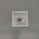 Typecase Magnetic Phone Grip: Ultra Thin Cell Phone Ring Holder - Adapter Ring Included - Adjustable Finger Ring Kickstand Compatible with Phone Tablets - Purple Glitter