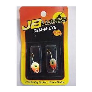 JB Lures Gem N Eye #6 Gold 2Pcs x 3pack