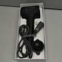 KARFUN Hair Dryer, 110000 RPM High-Speed Brushless Motor Fast Drying Blow Dryer, 57dB Low Noise Hair Dryer for Home or Travel, 3 Temps & 2 Speeds (Black)