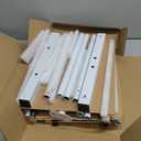 Mobile Blueprint Storage Rack Adjustable Holder with 6 Pcs Blueprint Clamps 4 Wheels Storage Organizer Stand for File Display Plan Office Home(24 Inch)