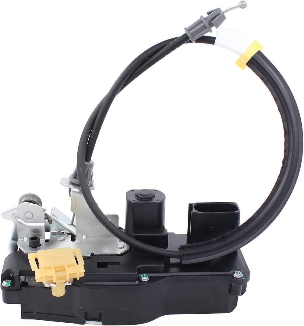 NewYall Front Left Power Door Lock Latch Actuator w/Latch and Cable for Cadillac CTS 2008-2014 LH Driver Side 931-394 DLA1119