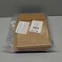 Juvale Cupcake Boxes - 6 x 6 in, 24 Count, Brown - 4-Cup Insert & Clear Window Cupcake Containers & Muffin Boxes