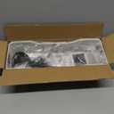 Under Desk Cable Management Tray White, Cinati Wire Organizers No Drill, Cable Tray with Clamp for Wire Management, Cord Organization Box for Office, Home - No Damage to Desk (13.4"-1 Pack)