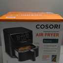 COSORI Air Fryer Max XL(100 Recipes) Electric Hot Oven Oilless Cooker LED Touch Digital Screen with 11 Presets, Preheat& Shake Reminder, Nonstick Basket, 1700W, 5.8 QT-Black
