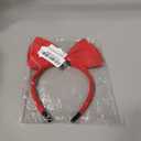 MYSXN Red Bowknot Headband,Red Headband for Halloween Cosplay Headwear,Hair Band for Women, Girls