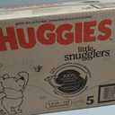 Huggies Size 5 Diapers, Little Snugglers Baby Diapers, Size 5 (27+ lbs), 132 Count (2 Packs of 66)