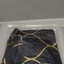 DEZENE 22x22 Inch Gold Velvet Throw Pillow Covers: 2 Pack Square Decorative Pillow Cases for Bedroom Sofa Couch Living Room, Black