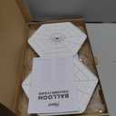 YALLOVE Balloon Column Stand Kit Sets of 2, 7 Feet Height Adjustable Balloon Tower Pillar with Reusable Metal Telescopic Design for Birthday, Wedding, Baby Shower, Graduation Party Decoration