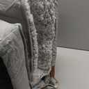 Orthopedic Dog Beds for Large Dogs,Waterproof Dog Bed, Egg Crate Foam Bed for Large Dogs, Big Pet Bed with Washable Removable Waterproof Pillow Cover and Anti-Slip Bottom, Grey (36"L x 27"W x 6.5"Th)