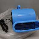 1/2hp 2800CFM Speed Air Mover Carpet Dryer Floor Fan Cooling Fan - Industrial Heavy Duty Abanico de Piso Blower Fan with High Power for Commercial and Industrial Use, Medium