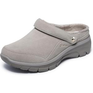 Skechers Women's Easy Going - Distinctive Charm (7, Taupe)