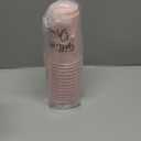 Sparkle and Bash Bachelorette Party Cups - 15 Pack, 16 Oz Reusable White & Pink Plastic Tumblers - Bride Cups for Bridal Shower & Bachelorette Drink Accessories