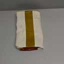 Yangest Orange Patchwork Throw Pillow Cover Striped Velvet Cushion Case Modern Pillowcase for Sofa Couch Bedroom Living Room Home Decor,18x18 Inch