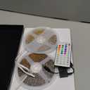 Led Lights for Bedroom 200 FT (2 Rolls 100 FT), with Remote and Application Control RGB Color Changing LED Strip Lights, Music Synchronization, Used for Room, Family, Party Decoration