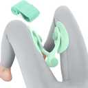 Thigh Exerciser Kegel Exerciser, Pelvic Floor Trainer, Kegel Trainer for Postpartum Rehabilitation, Trimmer Inner Thigh, Thigh Toner Workout, (35 LB, LIGHT GREEN)