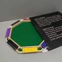 Vamslove Upgraded 2-8 Players Shut The Box Dice Game-Colorful 8-Way Wooden Board Table Math Game with 16 +6 Dices - Close The Box for Kids, Adults Families Party Club (Instruction Included)