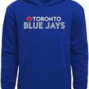 Outerstuff MLB Youth 8-20 Team Color Fleece Wordmark Logo Pullover Sweatshirt Hoodie M