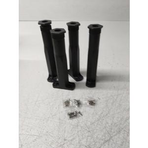 4Pcs Adjustable Bed Support Legs Heavy Duty Furniture Replacement Parts Bed Center Support Leg for Enhanced Stability Height Strong Load Capacity for Bed Frame