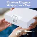 2 Pack Photo Frame Shaped Clear Acrylic Flower Vase - 8 x 6 Inch Acrylic Flower Holder for Centerpieces. Picture Frame Vase Floral Arrangement Holder for Room Dcor