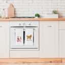 IWXYI Christmas Golden Retriever Hand & Tea Towels, Waffle Weave - 16x24 Set of 2