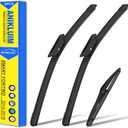 ANIKLUIM Wiper Blades for 2018-2014 Smart Fortwo Front Windshield Wipers,20 Inch+20 Inch+7 Inch,Durable and Quiet (Pack of 3)
