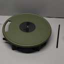 LED Camping Table Set with Stools, 300lbs Capacity Adjustable Height Folding Table & Chairs, All-in-One Compact Design for Outdoor, Camping, Picnic, Tailgating (Green)