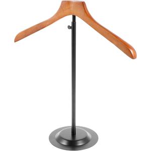 T Shirt Display Stand Metal T Shape Display Holder Adjustable Height Clothes Display Holder Easy to Attach and Detach Outfits Hangers Suitable for Home Use US (Style 2), Pack Of 2