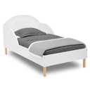 Delta Children Reese Toddler Bed - Greenguard Gold Certified, Bianca White