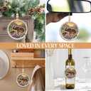 GEEMBI Christmas Elephant Gifts for Mom from Daughter - Suncatcher Elephant Christmas Ornaments 2025 with Card - Mothers Birthday Gifts for Grandma Mother in Law Mama, Stocking Stuffers for Women