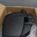 Passenger Side Mirror,Mirror Compatible with 2015-2025 Ford Transit 150 250 350 350 HD,Transit Side View Power Glass Towing Without Signal Light Non Heated,Black(Short Arm)