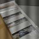 Freestanding Towel Warmer  5-Bar Heated Towel Rack with Timer & Adjustable Temperature, Space Aluminum, Rust-Resistant, Fast Heating in About 10 Minutes for Bathroom & Spa,Matte White