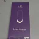 UniqueMe for iPhone 15 Pro Max Screen Protector, [Military Grade Shatterproof & 9H+ Hardness] Screen Protector 15 Pro Max Tempered Glass Full Coverage Protection, Easy Installation, 2 Packs (Transparent)