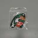 Leather Christmas Keychain, Handmade Genuine Leather Gift Key Chain for Men Women, Christmas Ornament Car Keyrings (Christmas Deer & Shoes)