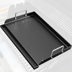 Arribueno 23" x 16" Nonstick Griddle for Gas Grill, Universal Compatible