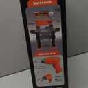 XINNOVEL 2 in 1 Workbench Toys for Toddlers 35, Kids Tool Bench Set with Electric Drill and Realistic Tool, Pretend Play Toolbox, Birthday Gifts for Boys Age 3 4 5 6 7 8 Year Old