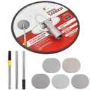 Pole Sander for Drywall, 9 Inch Radial Sander with Pole, Wall Sanders for Painting Prep, 360   Round Circular Hand Sanding Head for Ceilings