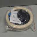 PACEARTH Gymnastics Rings Wooden Olympic Rings 1500/1000lbs with Adjustable Cam Buckle 14.76ft/9ft Long Straps with Scale Non-Slip Gym Rings for Home Gym Full Body Workout