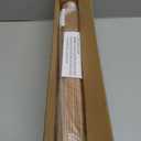 LazBlinds No Tools No Drill Bamboo Roller Shades, Cordless Bamboo Blinds, Light Filtering Roll Up Blinds for Windows, French Door, Porch or Patio, 26'' W x 70'' H, Ceylon Light Russet