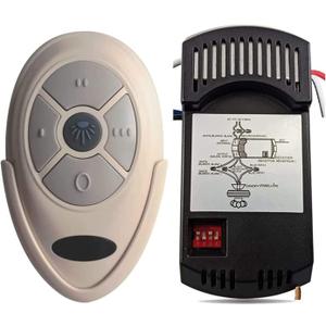 Ceiling Fan Remote Control Kit Replacement for Harbor Breeze Hunter Allen+Roth Kichler - FAN-35T KUJCE9603 L3HFAN35T1