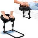 Massage Head Rest for Bed at Home, Adjustable 18" Height Face Cradle Massage Head Holder, Bed Massage Attachment Kit with Face Cushion for Morning Care, Post Workout Use, Evening Skincare