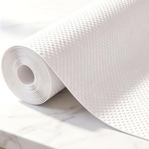Shelf Liner Adhesive Drawer Cabinet Paper Liners 24 Inch Wide X 20 Ft, 24"W x 240"L